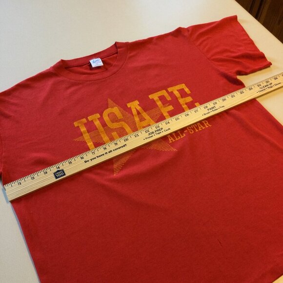 VTG Military Tee XL Air Force 86 World Softball Champions USAFE SIngle Stitch - Picture 9 of 10